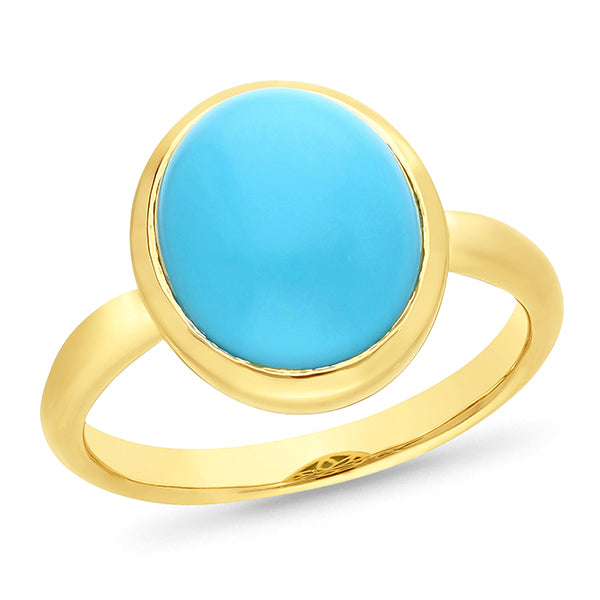 Turquoise – Gemstone Ring (made to order)