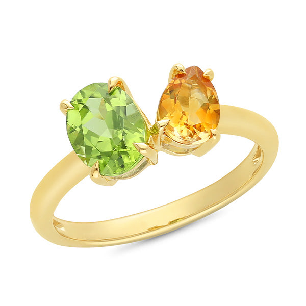 Apple – Gemstone Ring (made to order)